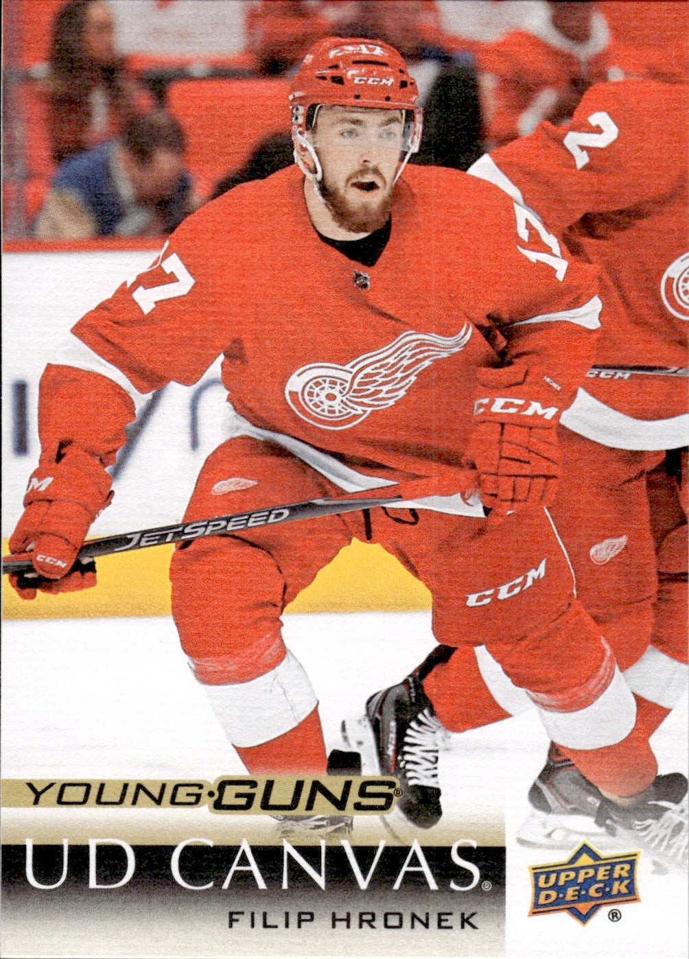 2018-19 Upper Deck Series 1 Hockey - Base - Young Guns Canvas #C113 Filip Hronek - Detroit Red Wings