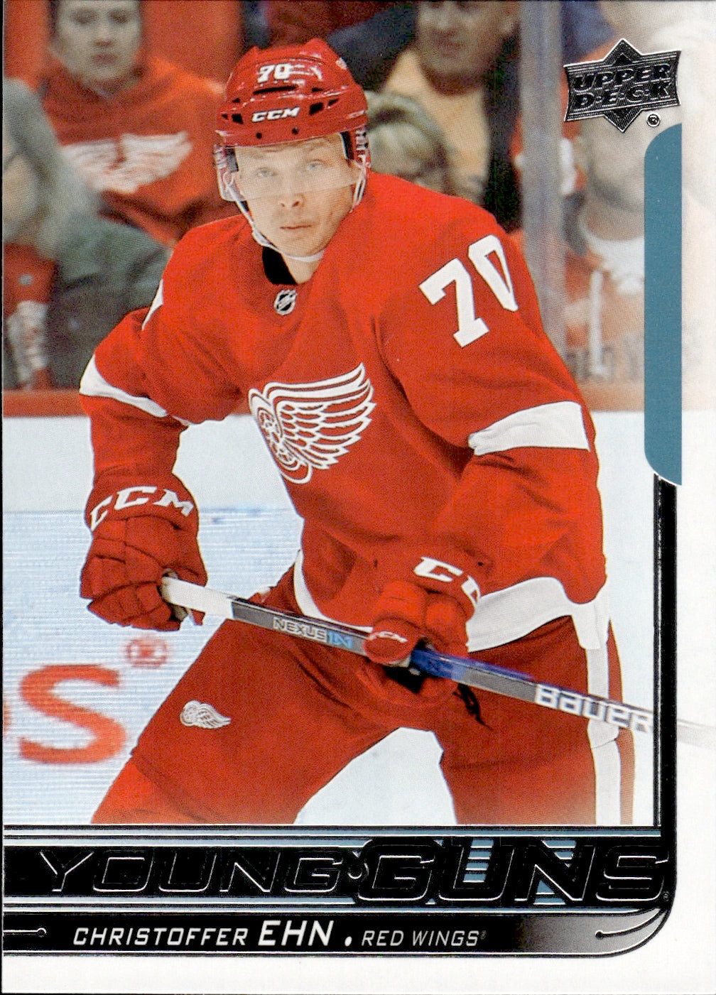 2018-19 Upper Deck Series 1 Hockey - Base - Young Guns #234 Christoffer Ehn - Detroit Red Wings