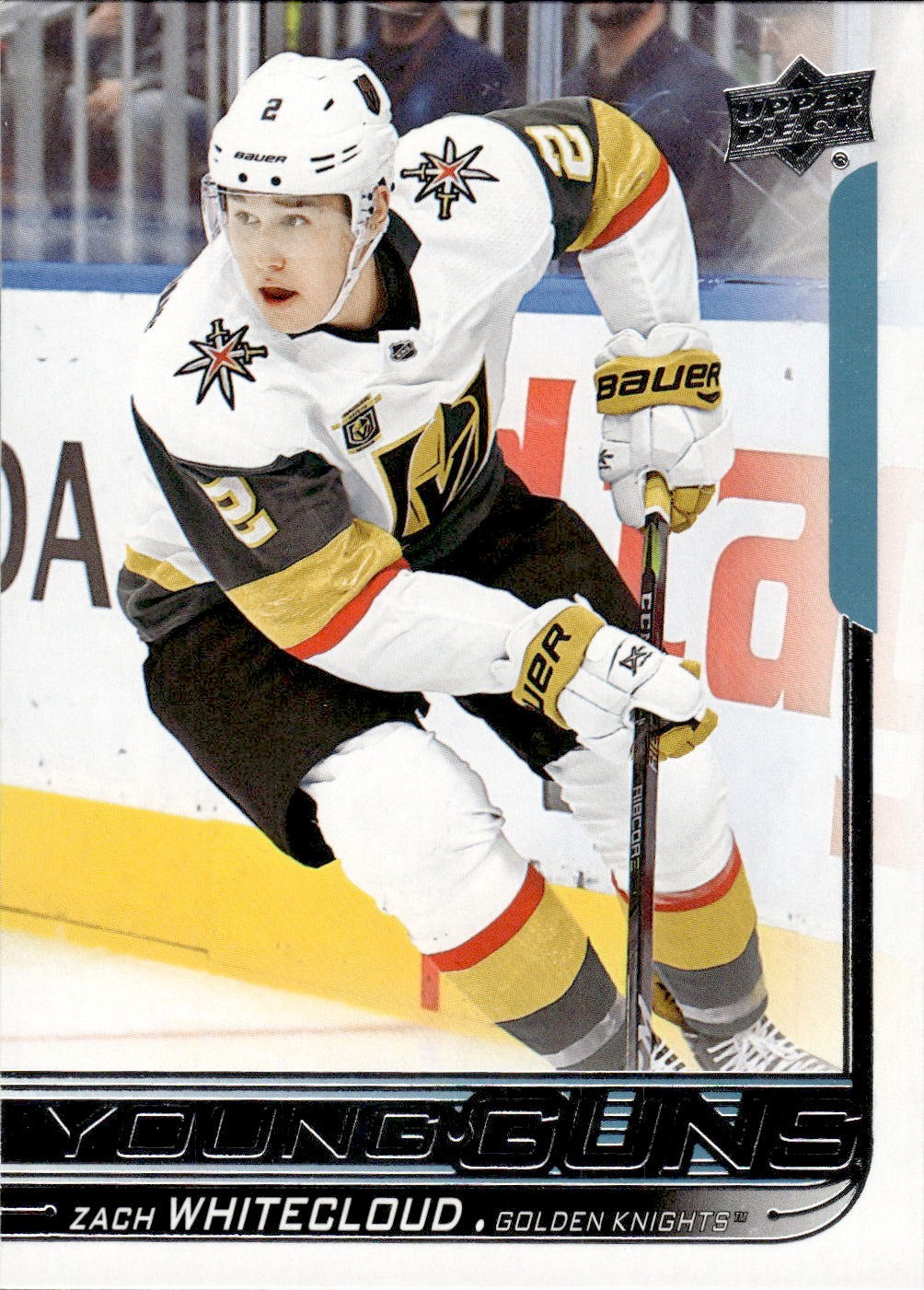 2018-19 Upper Deck Series 1 Hockey - Base - Young Guns #237 Zach Whitecloud - Vegas Golden Knights