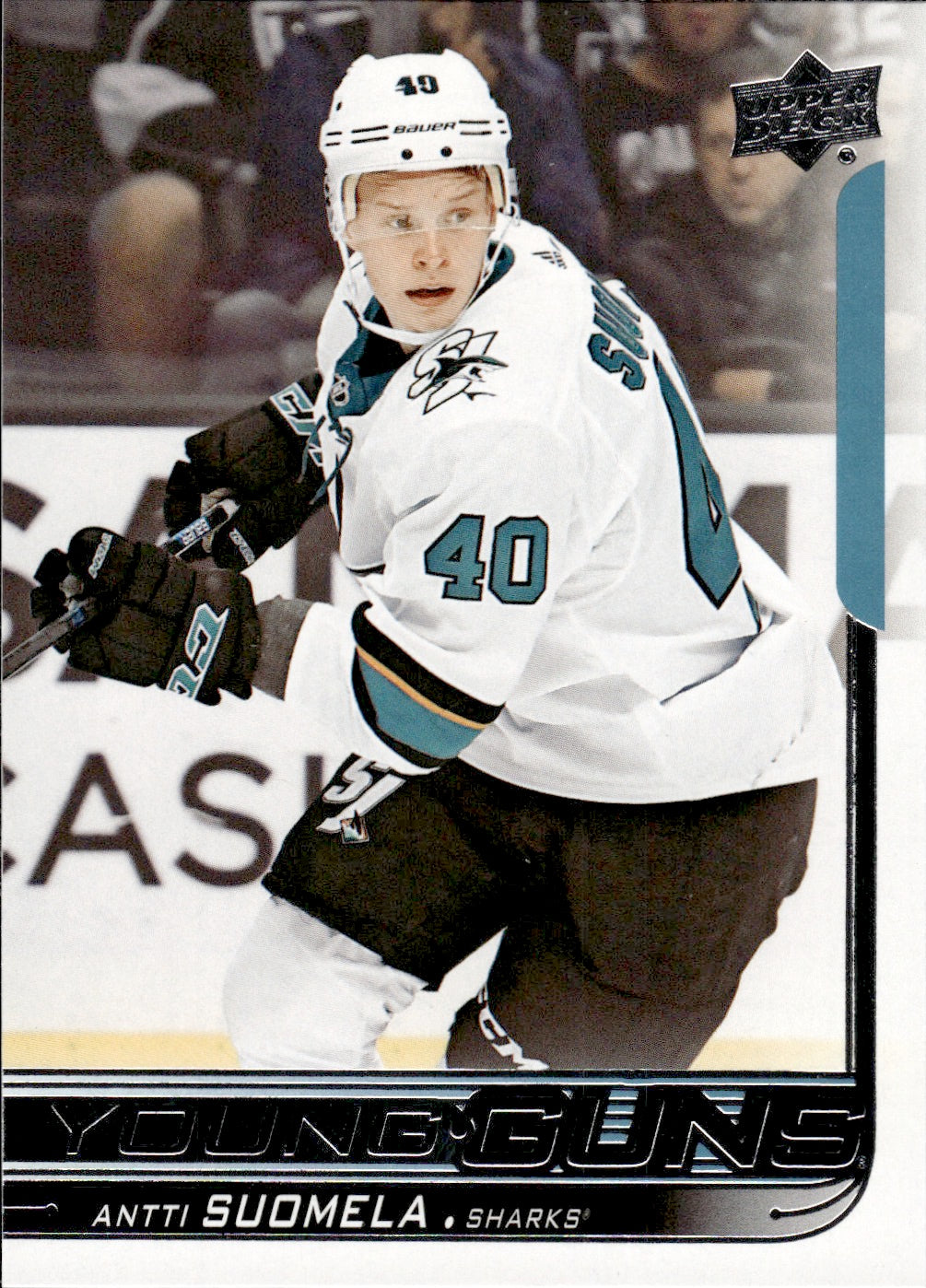 2018-19 Upper Deck Series 1 Hockey - Base - Young Guns #238 Antti Soumela - San Jose Sharks