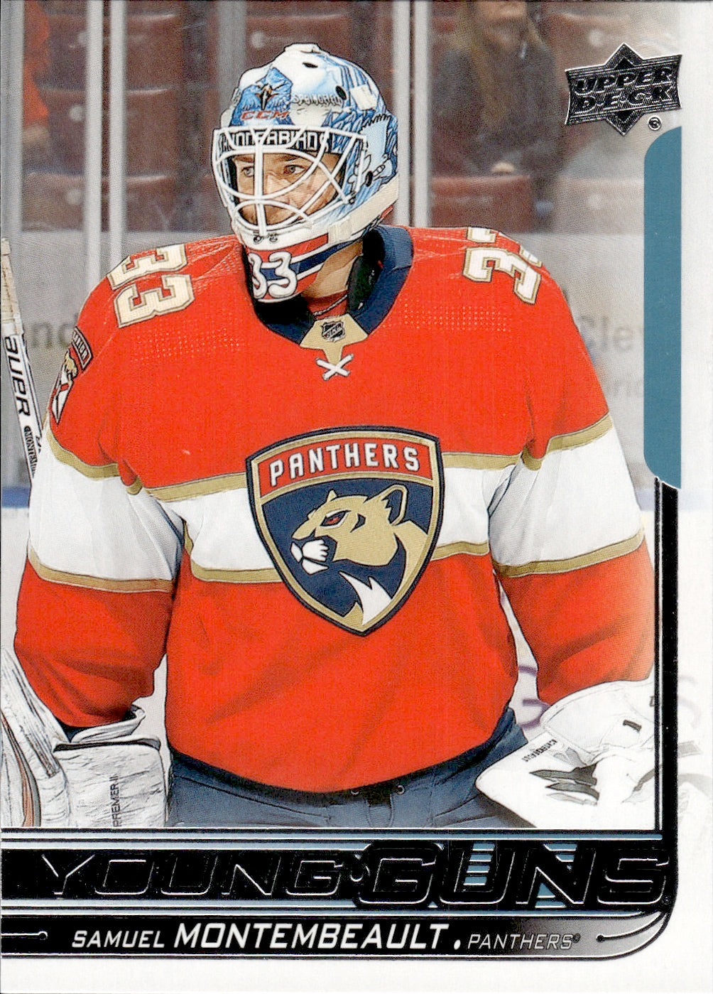 2018-19 Upper Deck Series 1 Hockey - Base - Young Guns #242 Samuel Montembeault - Florida Panthers