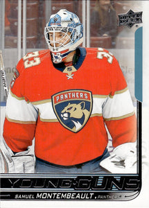 2018-19 Upper Deck Series 1 Hockey - Base - Young Guns #242 Samuel Montembeault - Florida Panthers