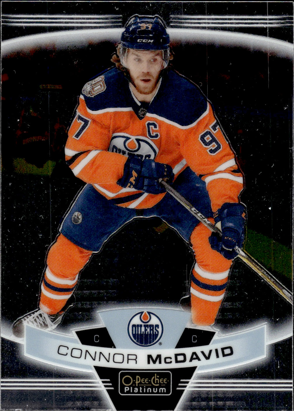 2019-20 Upper Deck O-Pee-Chee Platinum Hockey - Base #150 Connor McDavid - Edmonton Oilers