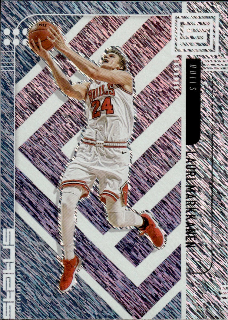 2019-20 Panini Status Basketball Tmall Base Blue #50 Lauri Markkanen - Chicaho Bulls