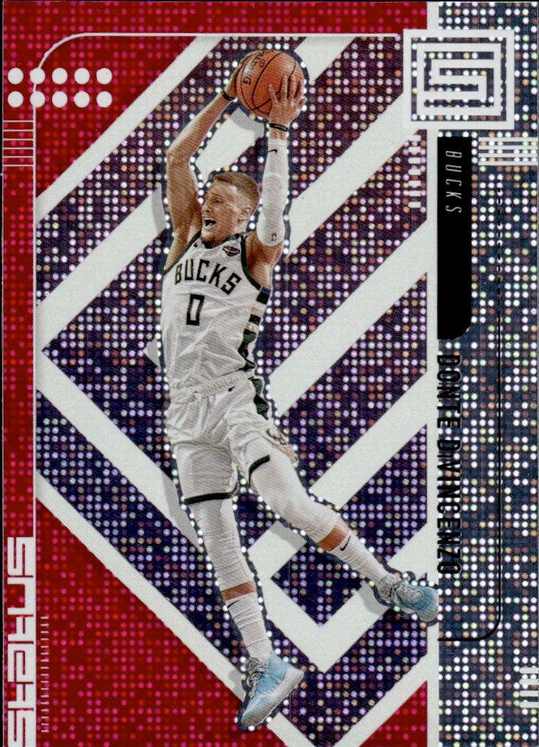 2019-20 Panini Status Basketball Tmall Base Red #190 Donte DiVincenzo - Milwaukee Bucks