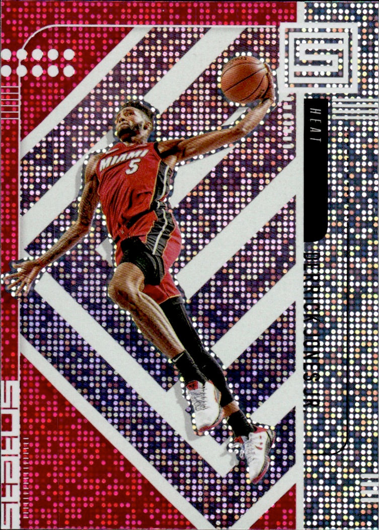 2019-20 Panini Status Basketball Tmall Base Red #21 Derrick Jones Jr. - Miami Heat