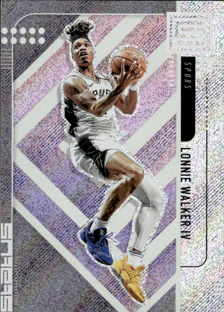 2019-20 Panini Status Basketball Tmall - Base #100 Lonnie Walker IV - San Antonio Spurs