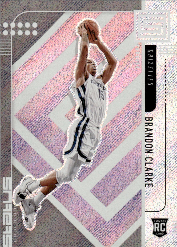 2019-20 Panini Status Basketball Tmall - Base #125 Brandon Clarke - Memphis Grizzlies