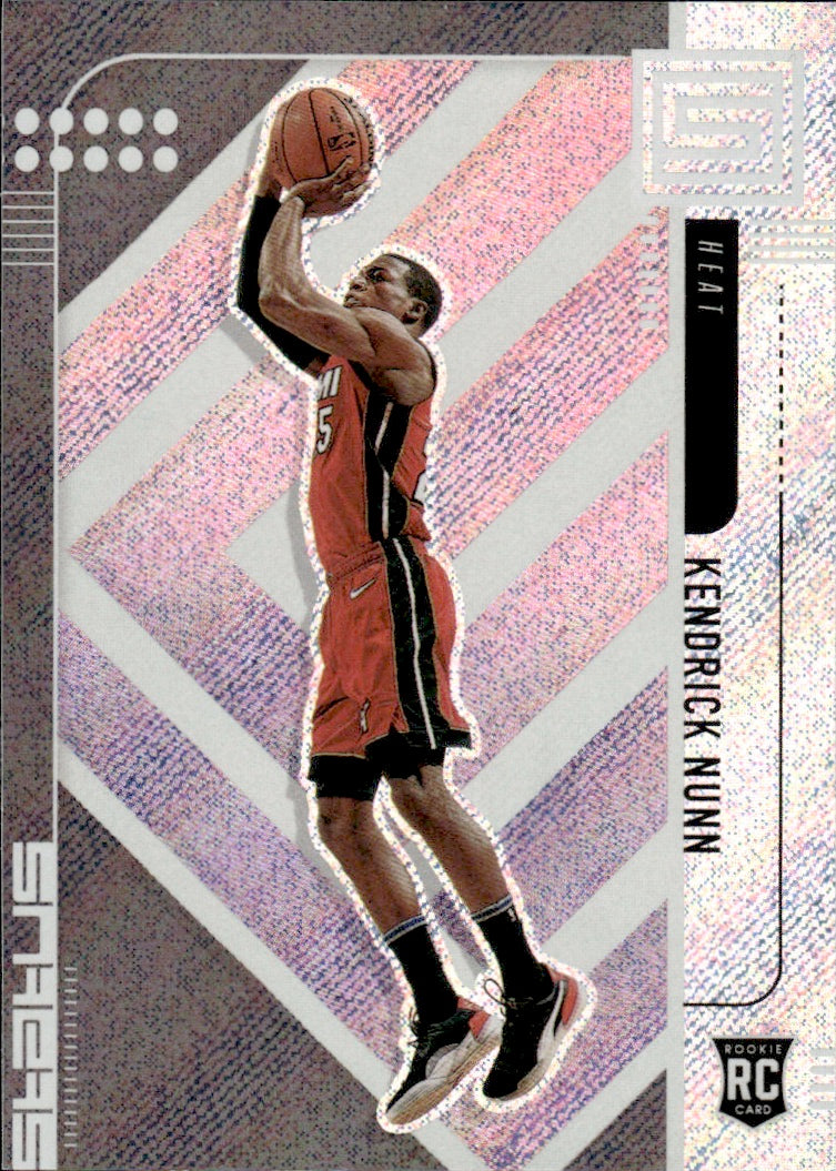 2019-20 Panini Status Basketball Tmall - Base #147 Kendrick Nunn - Miami Heat