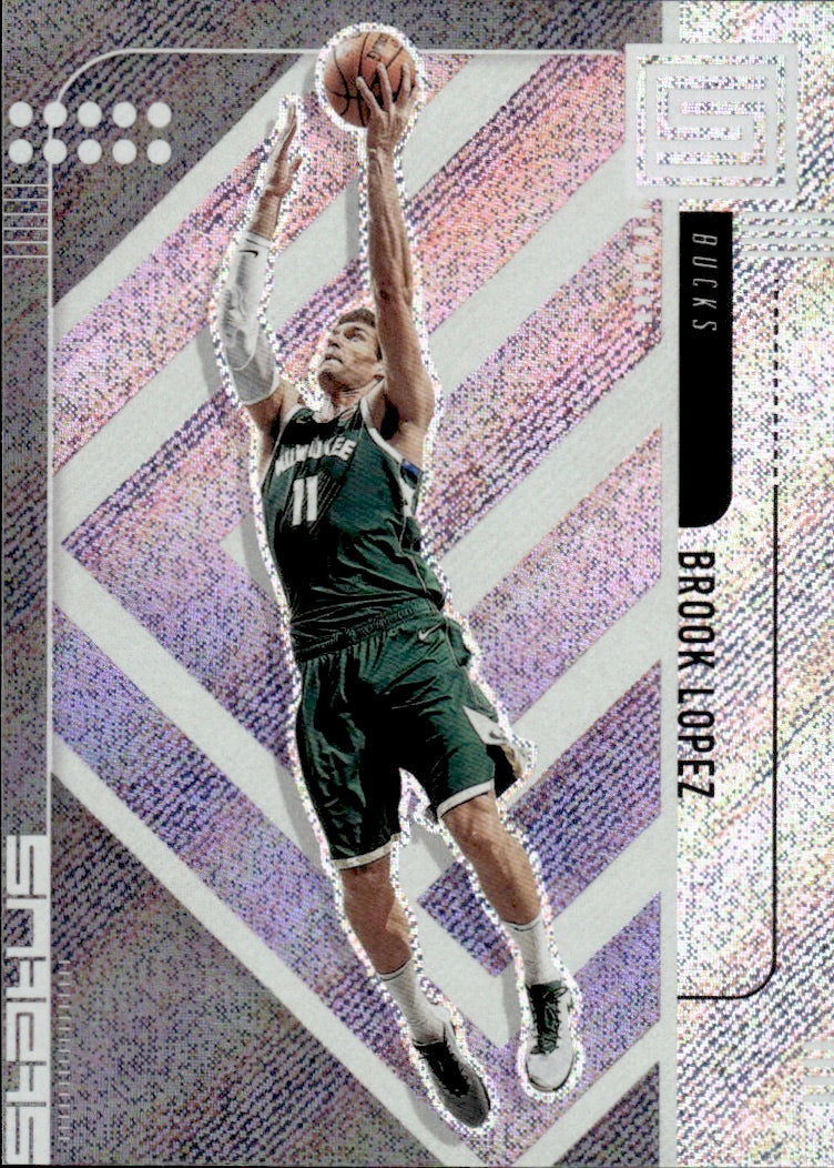 2019-20 Panini Status Basketball Tmall - Base #14 Brook Lopez - Milwaukee Bucks