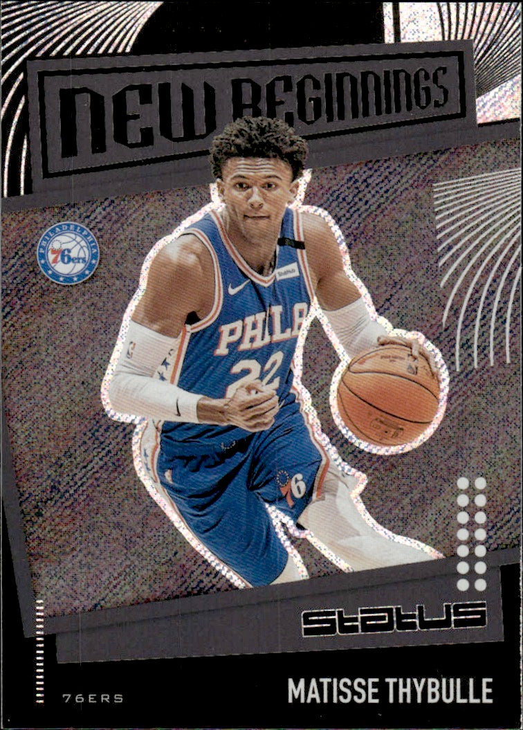 2019-20 Panini Status Basketball Tmall New Beginnings #14 Matisse Thybulle - Philadelphia 76ers