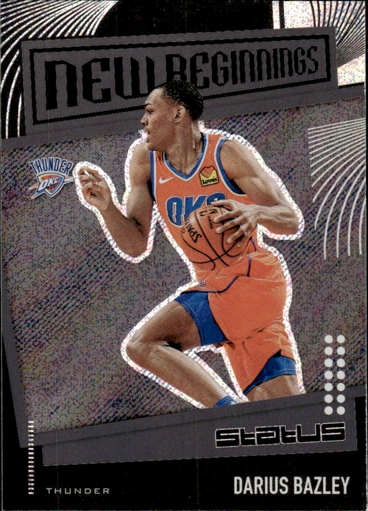 2019-20 Panini Status Basketball Tmall New Beginnings #6 Darius Bazley - Oklahoma City Thunder