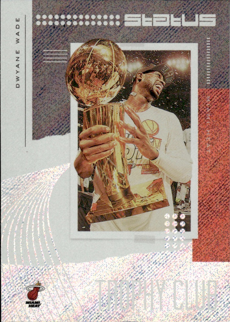 2019-20 Panini Status Basketball Tmall Trophy Club #1 Dwayne Wade - Miami Heat