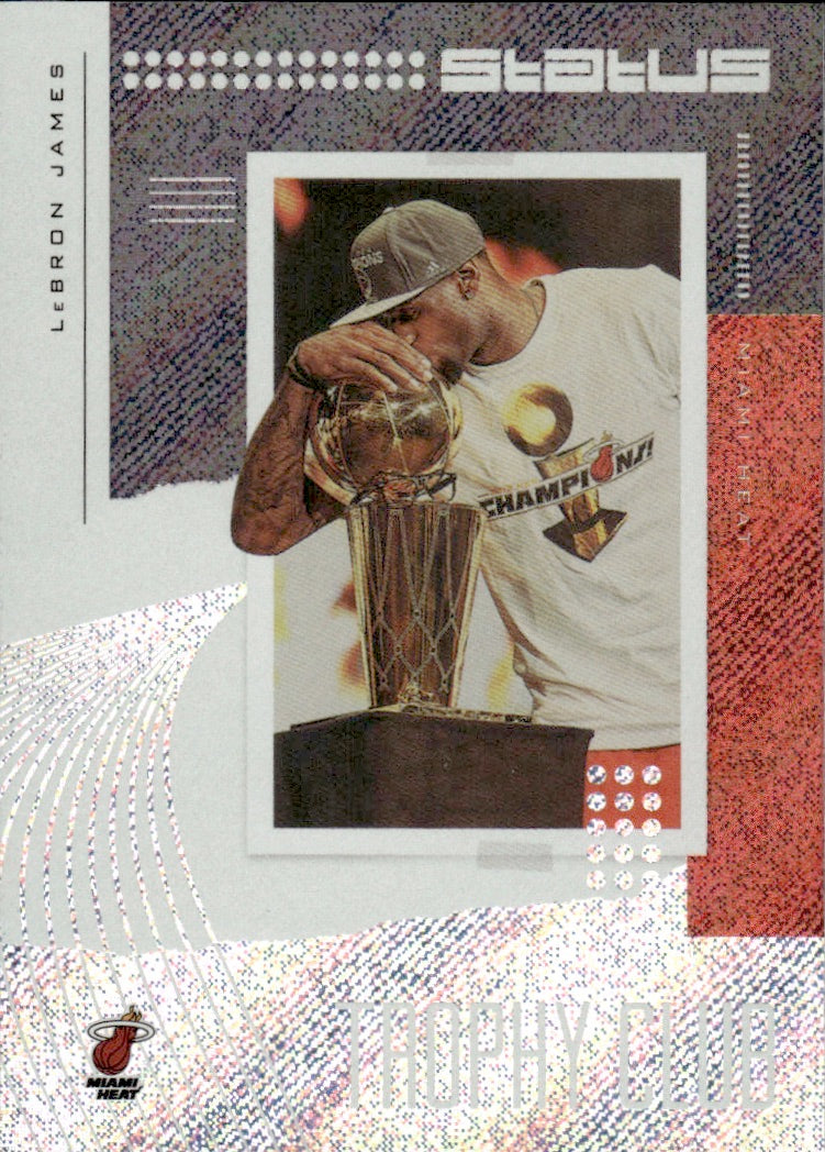 2019-20 Panini Status Basketball Tmall Trophy Club #23 LeBron James - Miami Heat