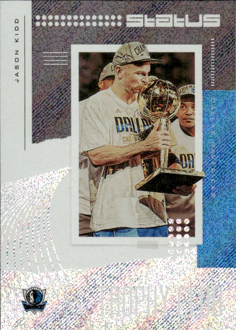 2019-20 Panini Status Basketball Tmall Trophy Club #9 Jason Kidd - Dallas Mavericks