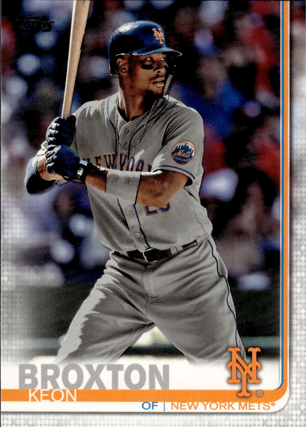 2019 Topps Series 2 Baseball #416 Keon Broxton - New York Mets