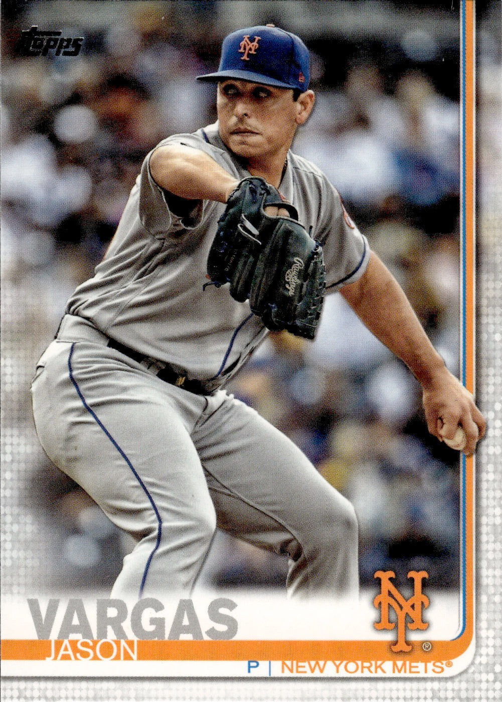 2019 Topps Series 2 Baseball #418 Jason Vargas - New York Mets