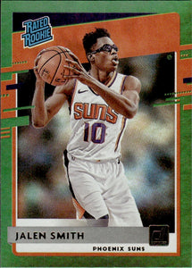 2020-21 Panini Donruss Basketball - Base - Rated Rookie - Green Flood #230 Jalen Smith - Phoenix Suns