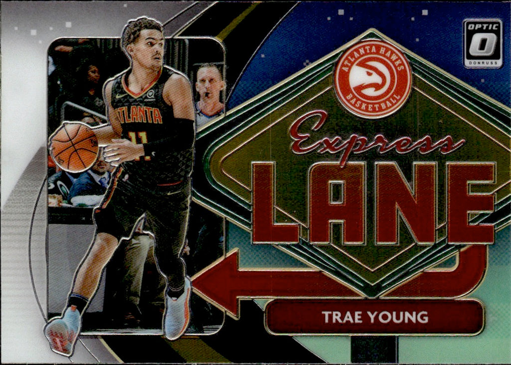 2020-21 Panini Donruss Optic Basketball - Express Lane #11 Trae Young - Atlandta Hawks