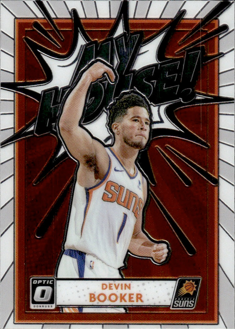 2020-21 Panini Donruss Optic Basketball - My House #15 Devin Booker - Phoenix Suns