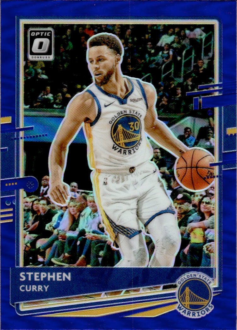 2020-21 Panini Donruss Optic Basketball - Base - Prizm - Purple #17 Stephen Curry - Golden State Warriors