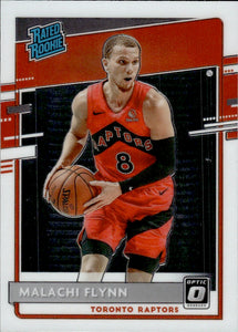 2020-21 Panini Donruss Optic Basketball - Base - Rated Rookie #179 Malachi Flynn - Toronto Raptors