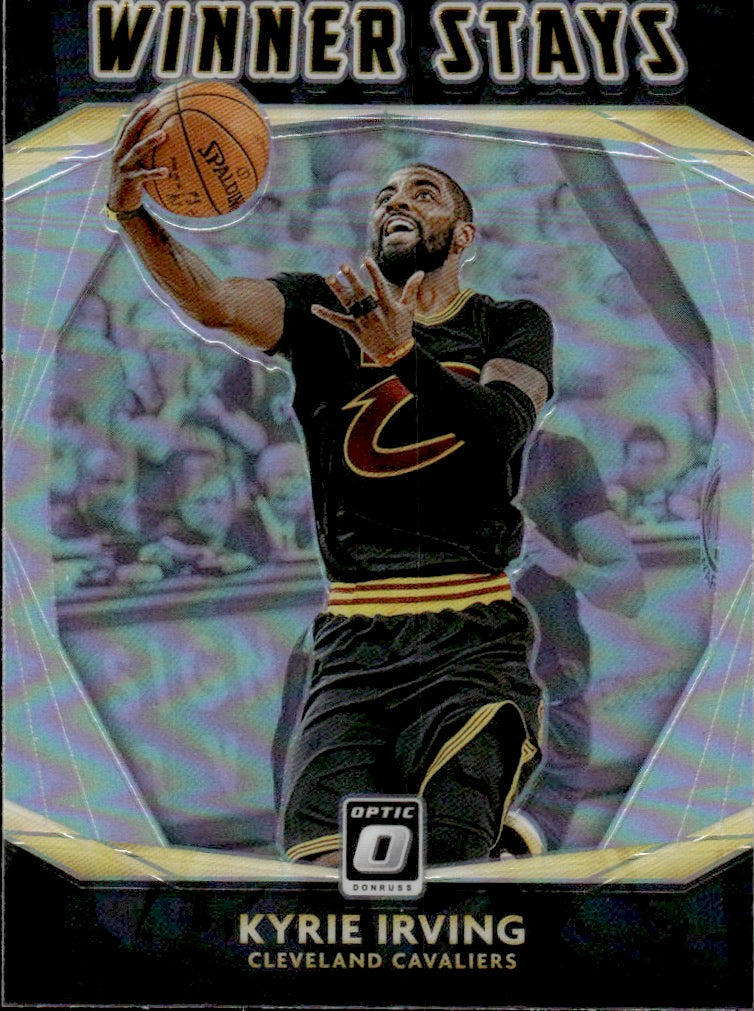 2020-21 Panini Donruss Optic Basketball - Winner Stays - Prizm - Holo #2 Kyrie Irving - Cleveland Cavaliers