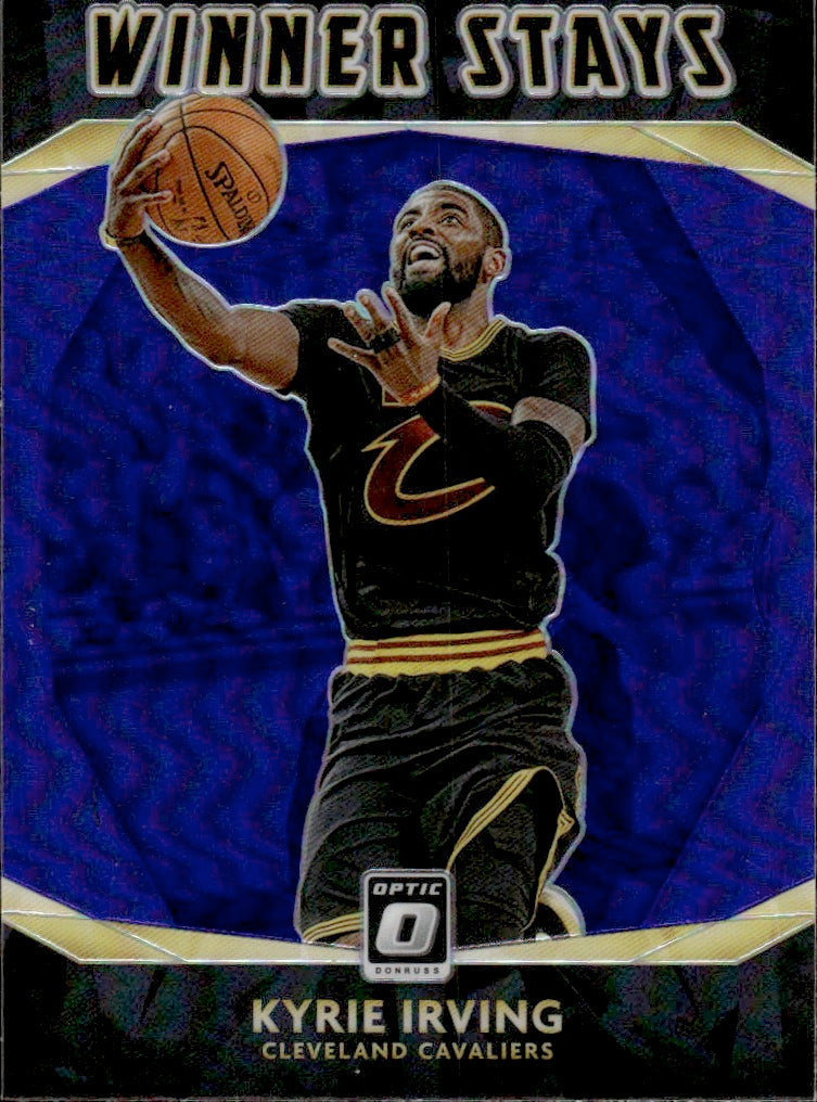 2020-21 Panini Donruss Optic Basketball - Winner Stays - Prizm - Purple #2 Kyrie Irving - Cleveland Cavaliers