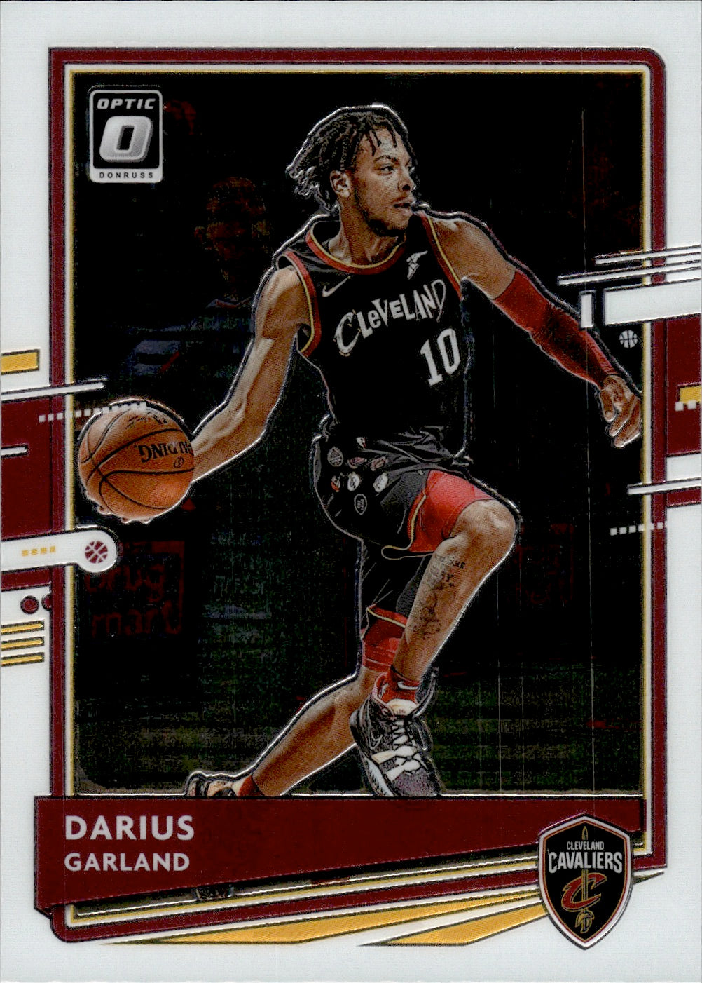 2020-21 Panini Donruss Optic Basketball - Base #129 Darius Garland - Cleveland Cavaliers