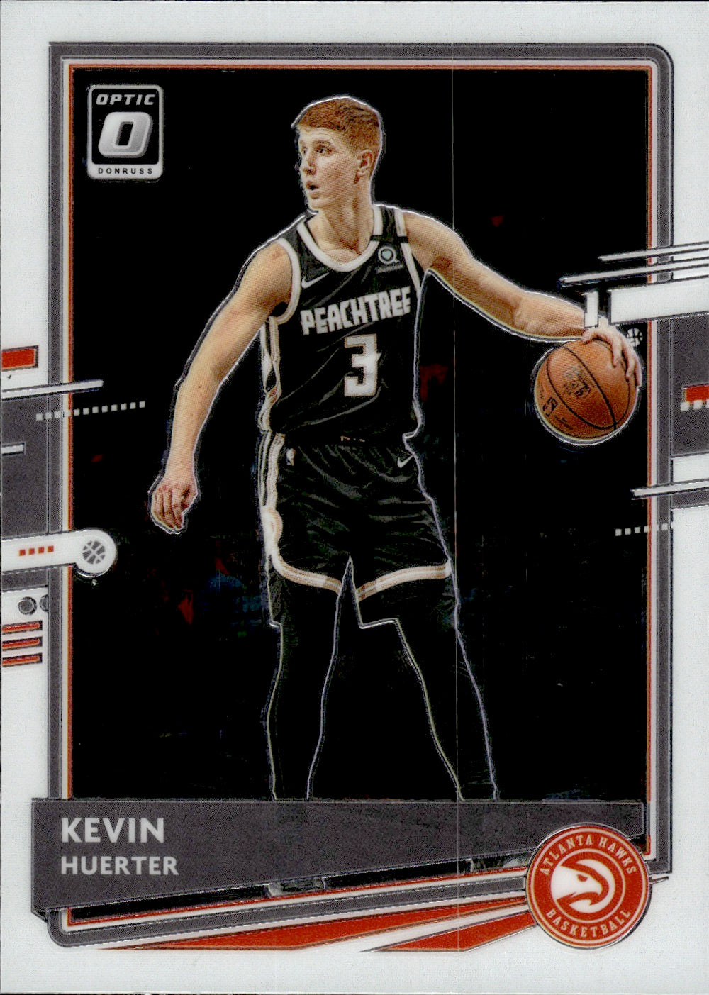 2020-21 Panini Donruss Optic Basketball - Base #18 Kevin Huerter - Atlanta Hawks