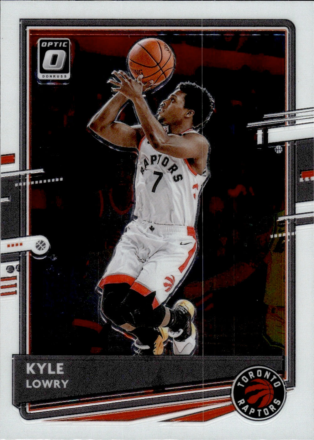 2020-21 Panini Donruss Optic Basketball - Base #63 Kyle Lowey - Toronto Raptors