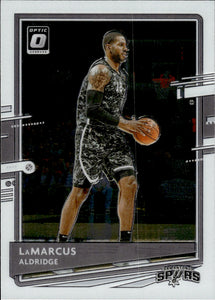 2020-21 Panini Donruss Optic Basketball - Base #71 LaMarcus Aldridge - San Antonio Spurs