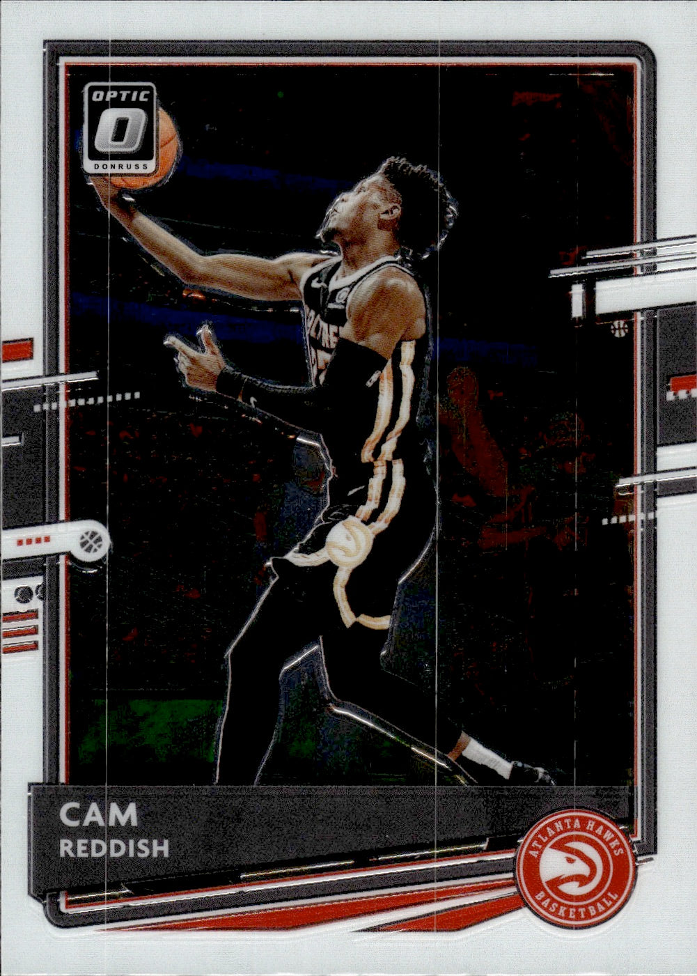 2020-21 Panini Donruss Optic Basketball - Base #78 Cam Reddish - Atlanta Hawks