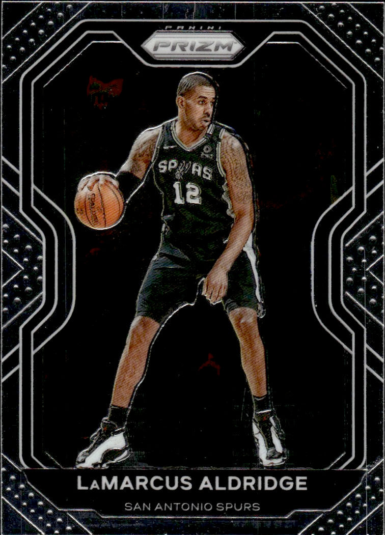 2020-21 Panini Prizm Basketball - Base #104 LaMarcus Aldridge - San Antonio Spurs