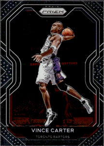 2020-21 Panini Prizm Basketball - Base #117 Vince Carter - Toronto Raptors