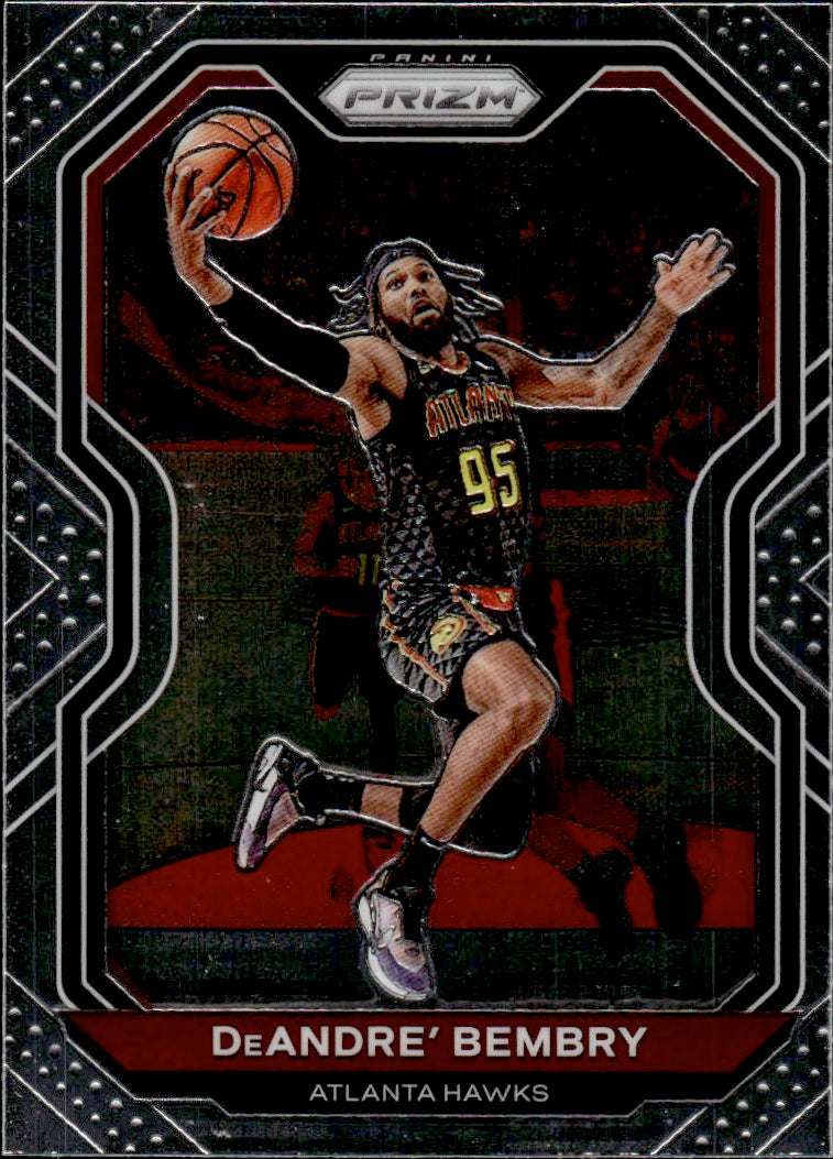 2020-21 Panini Prizm Basketball - Base #11 DeAndre Bembry - Atlanta Hawks