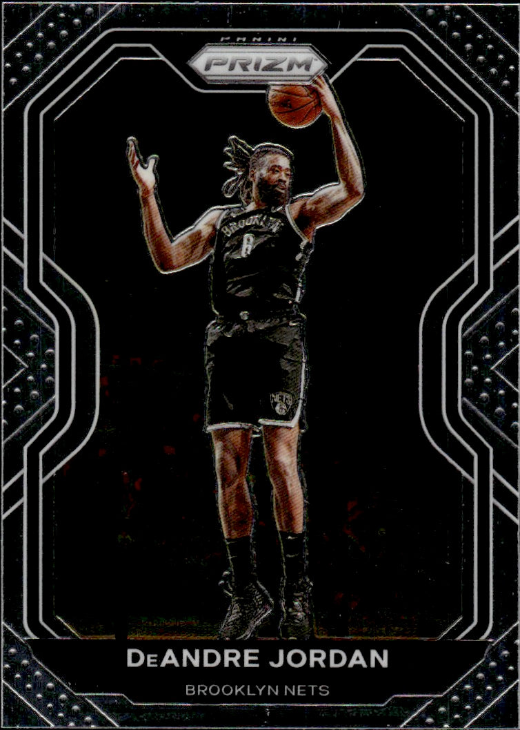 2020-21 Panini Prizm Basketball - Base #130 DeAndre Jordan - Brooklyn Nets