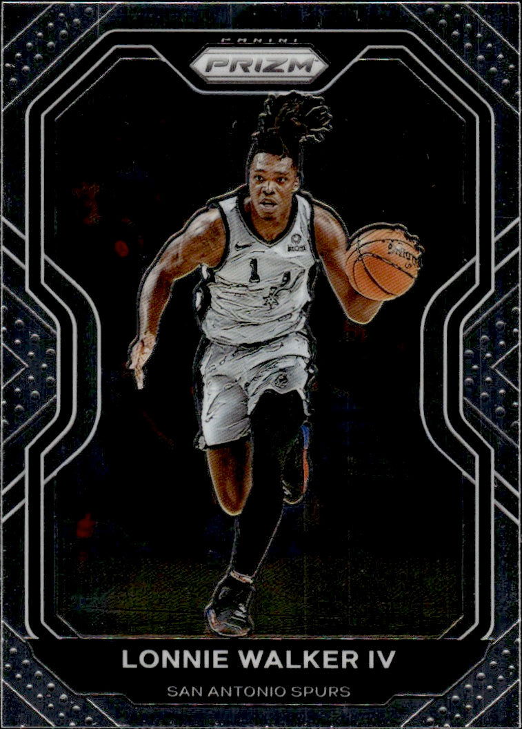 2020-21 Panini Prizm Basketball - Base #142 Lonnie Walker IV - San Antonio Spurs