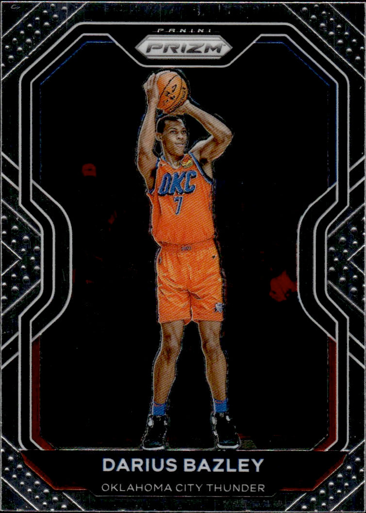 2020-21 Panini Prizm Basketball - Base #164 Darius Bazley - Oklahoma Thunder