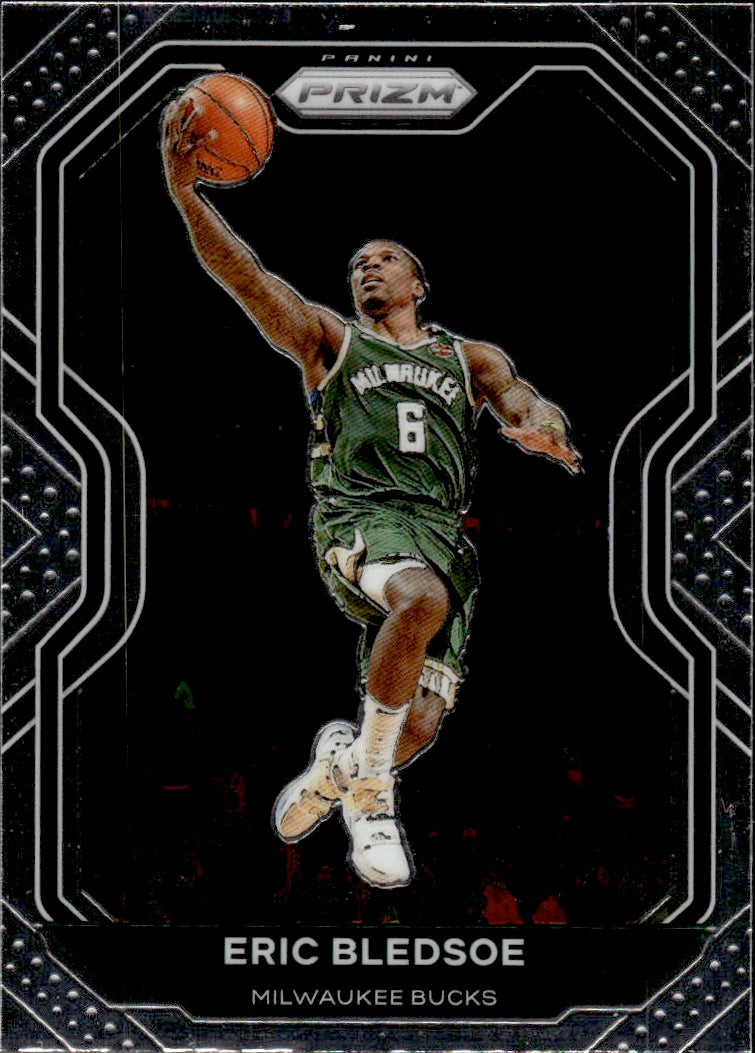 2020-21 Panini Prizm Basketball - Base #17 Eric Bledsoe - Milwaukee Bucks