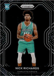 2020-21 Panini Prizm Basketball - Base #253 Nick Richards - Charlotte Hornets