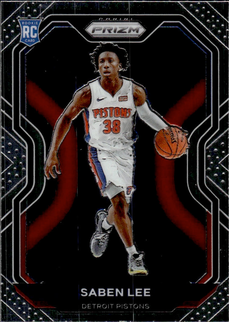 2020-21 Panini Prizm Basketball - Base #261 Saben Lee - Detroit Pistons