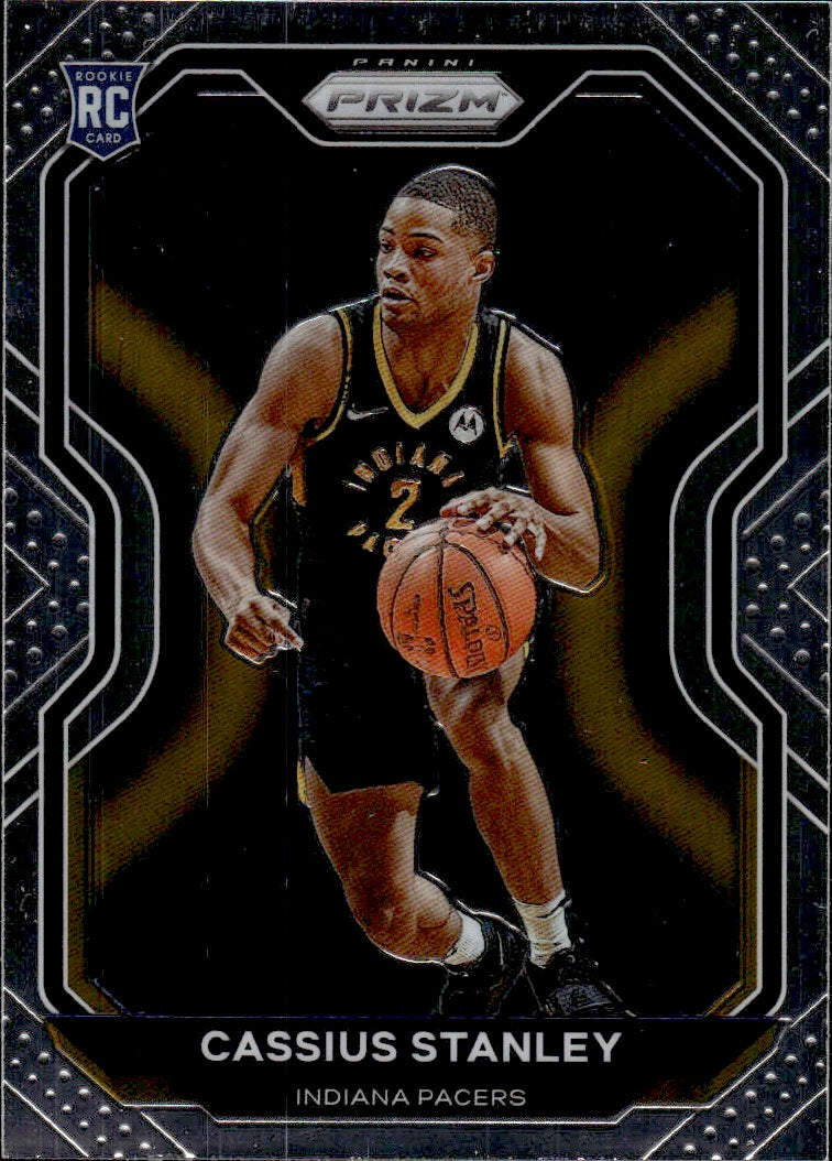 2020-21 Panini Prizm Basketball - Base - Rookie #285 Cassius Stanley - Indiana Pacers