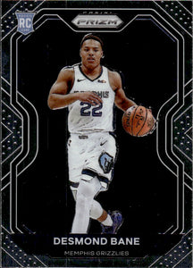 2020-21 Panini Prizm Basketball #297 Desmond Bane - Memphis Grizzlies