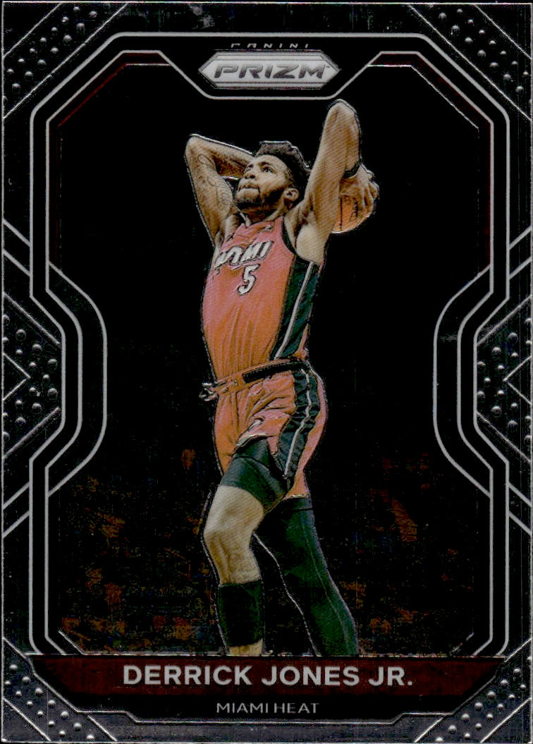 2020-21 Panini Prizm Basketball #55 Derrick Jones Jr. - Miami Heat