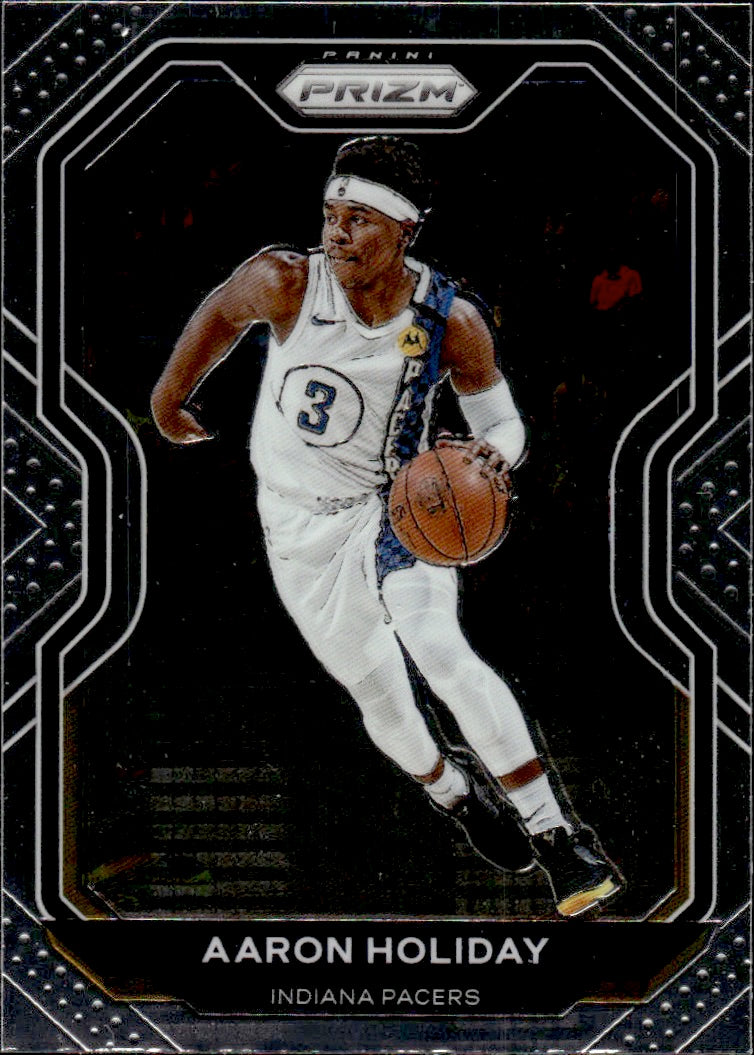 2020-21 Panini Prizm Basketball - Base #74 Aaron Holiday - Indiana Pacers