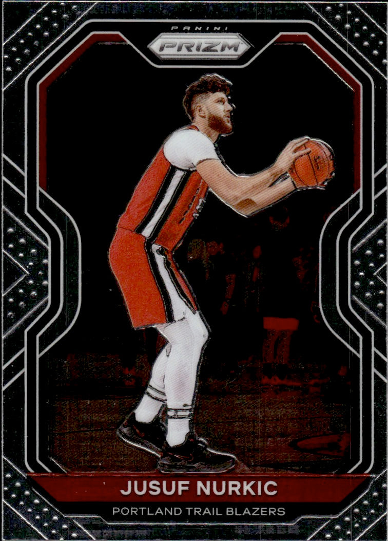 2020-21 Panini Prizm Basketball #91 Jusuf Nurkic - Portland Trial Blazers