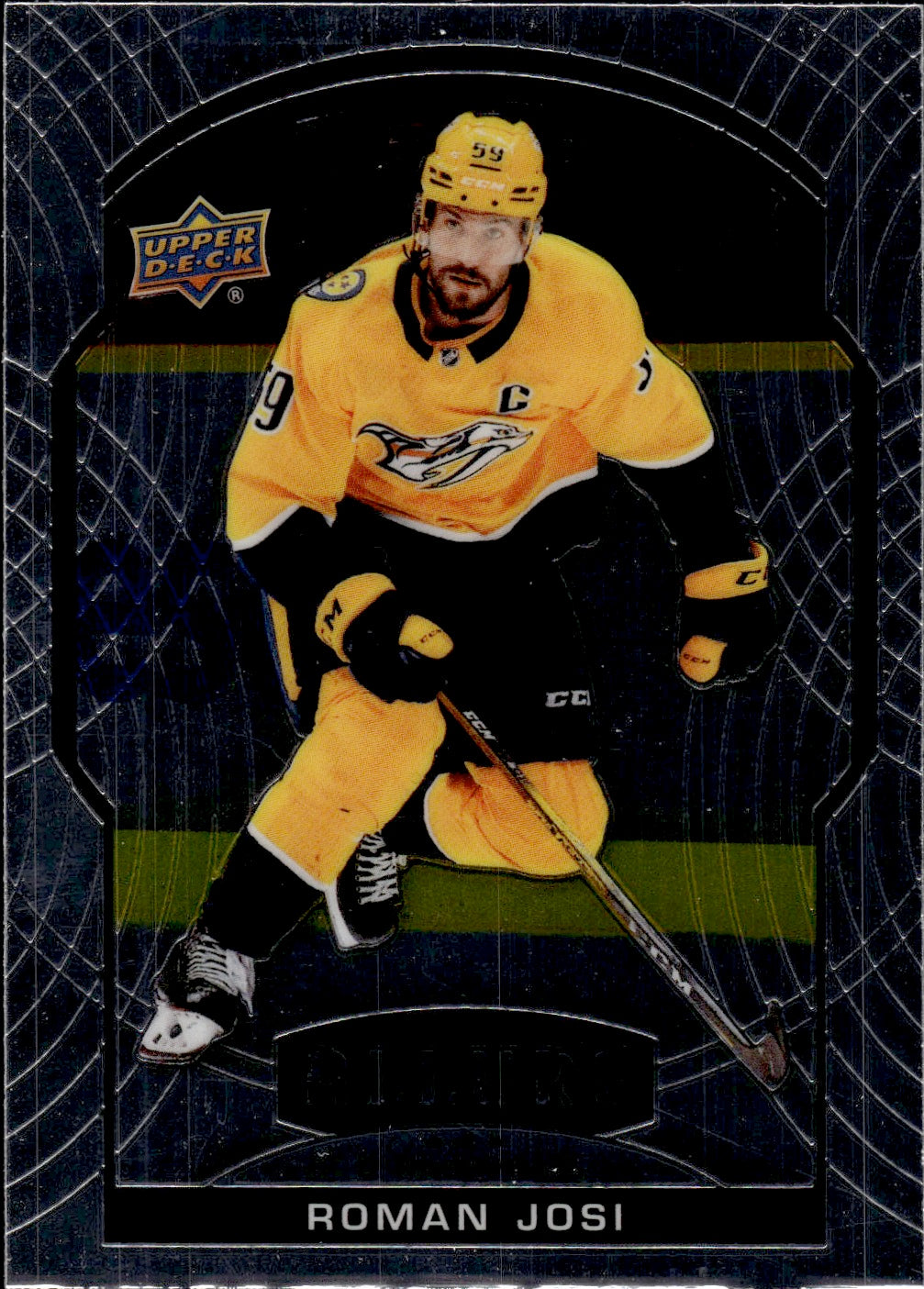 2020-21 Upper Deck Allure Hockey - Base #19 Roman Josi - Nashville Predators