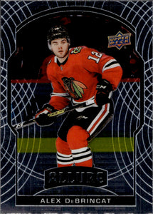 2020-21 Upper Deck Allure Hockey Base #9 Alex DeBrincat - Chicago Blackhawks