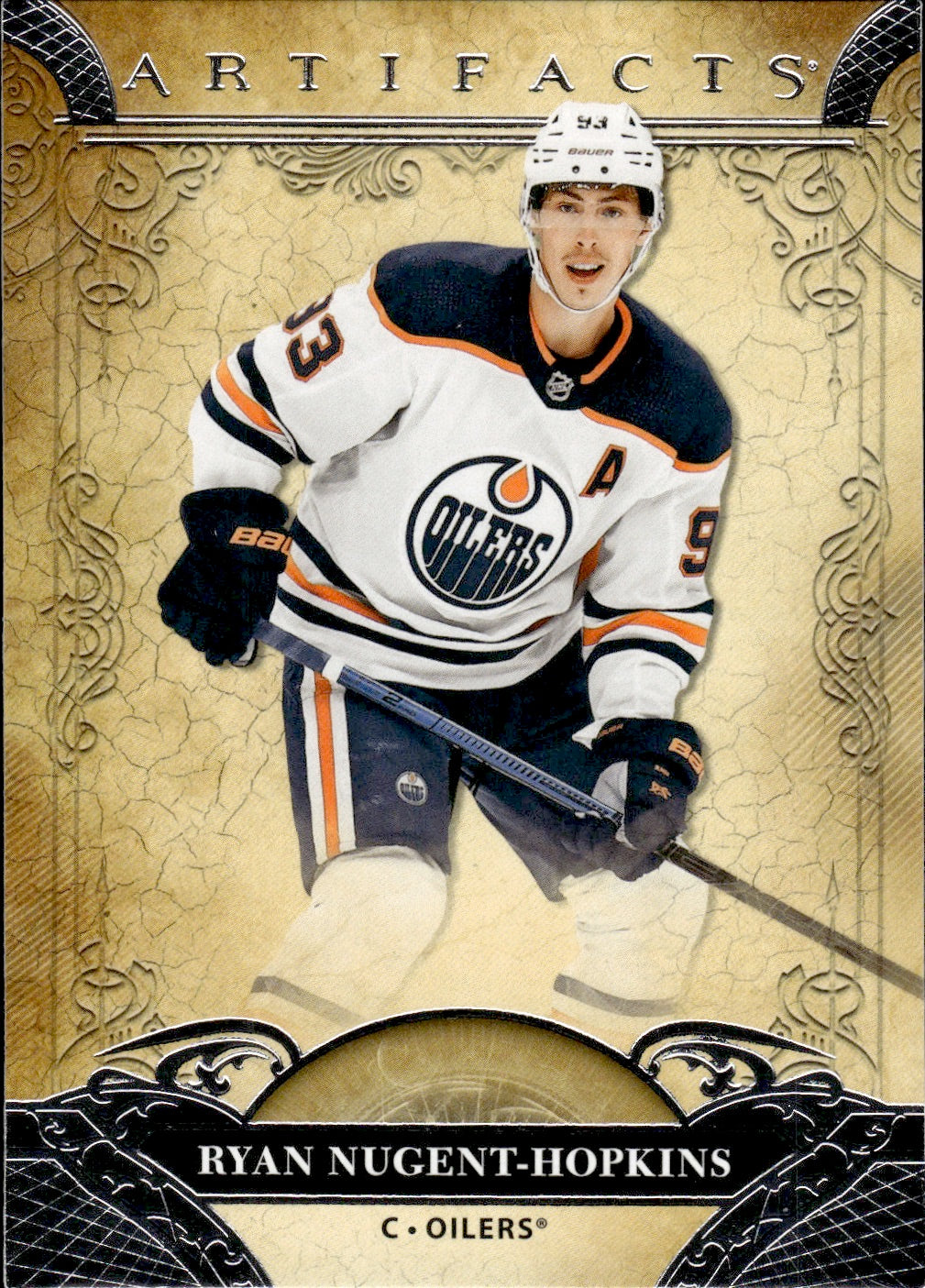 2020-21 Upper Deck Artifacts Hockey Base #39 Ryan Nugent-Hopkins - Edmonton Oilers